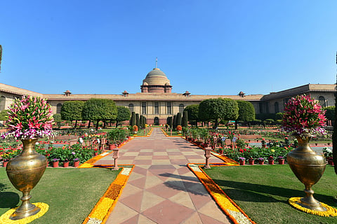 Spread over 15 acres, Amrit Udyan which was formerly known as Mughal Gardens has often been portrayed as the 'soul of the Rashtrapati Bhavan'  